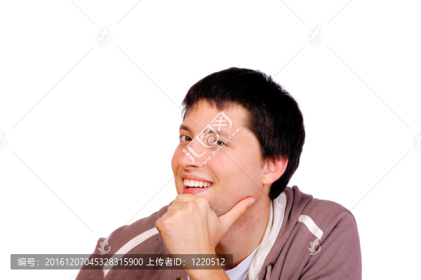 快樂(lè)青年休閑人像