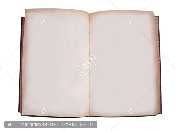 打開的書