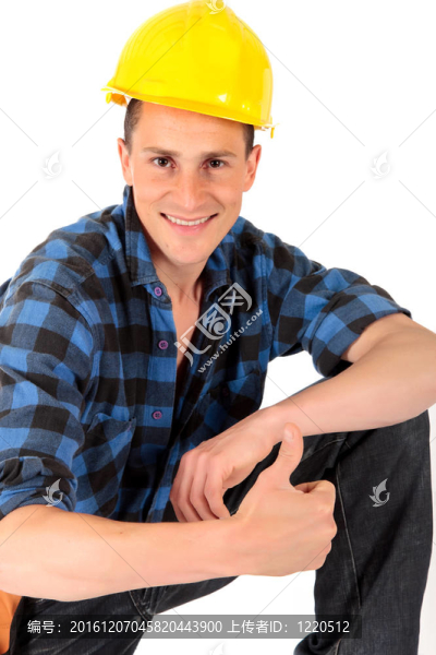 性感的建筑工人