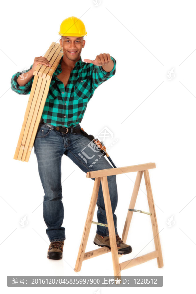 性感的建筑工人