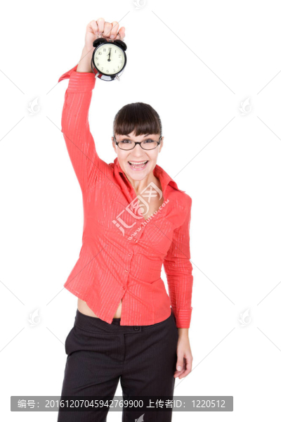 女人與時鐘