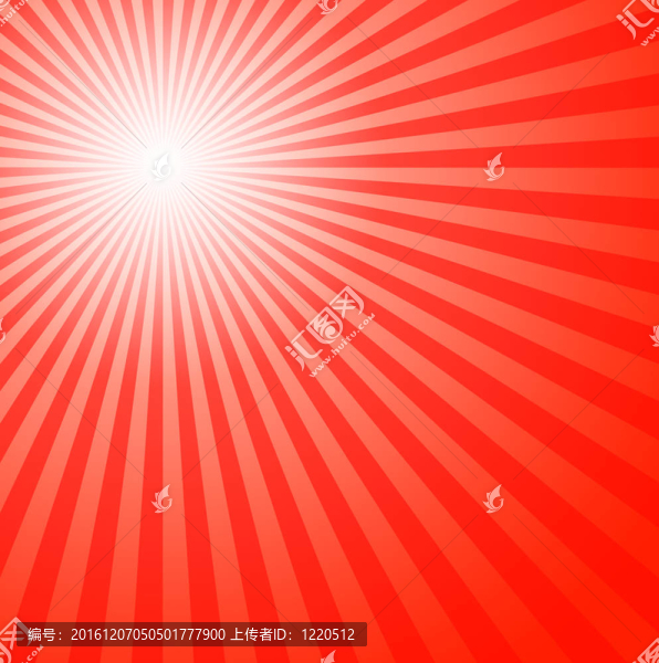 紅色的夏天的太陽