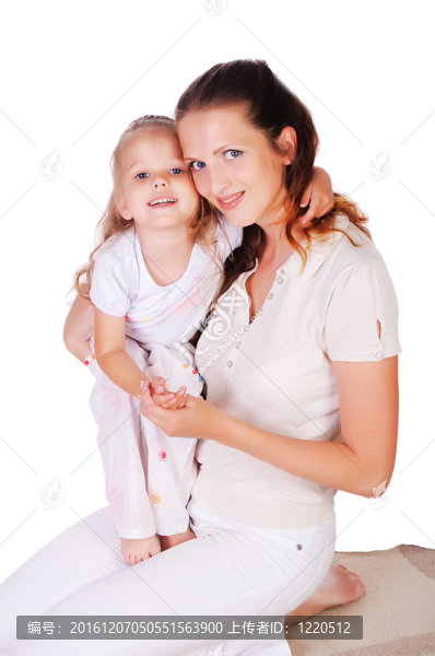 媽媽和她的小女兒