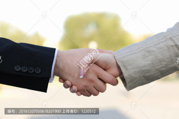 握手