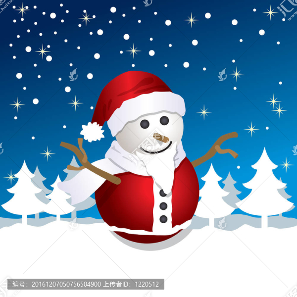 雪人圣誕老人
