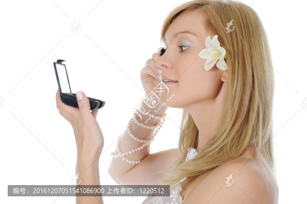 新娘睫毛。