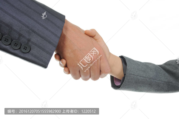 男人與男孩握手