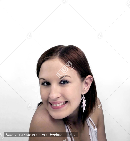 女孩在工作室