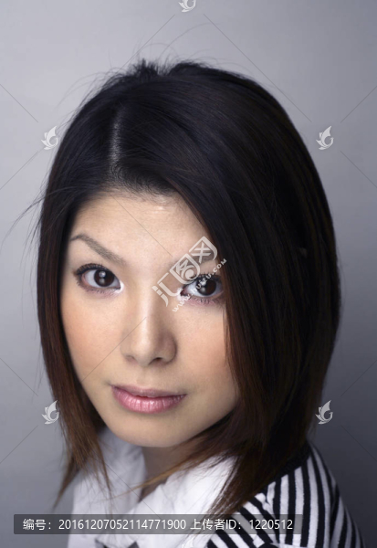 亞洲女人頭像