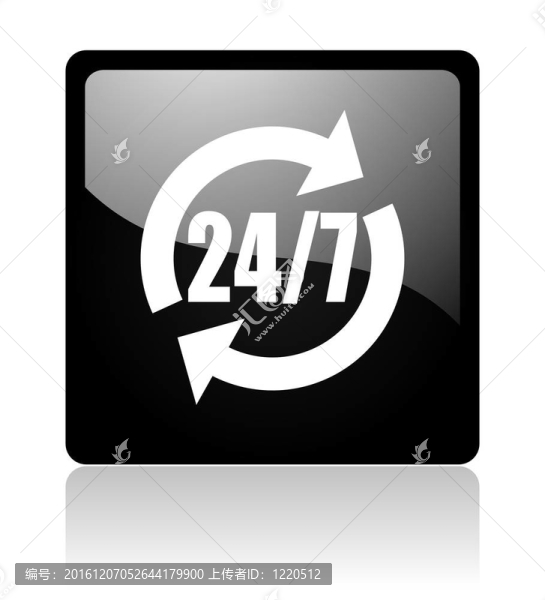 24為7圖標