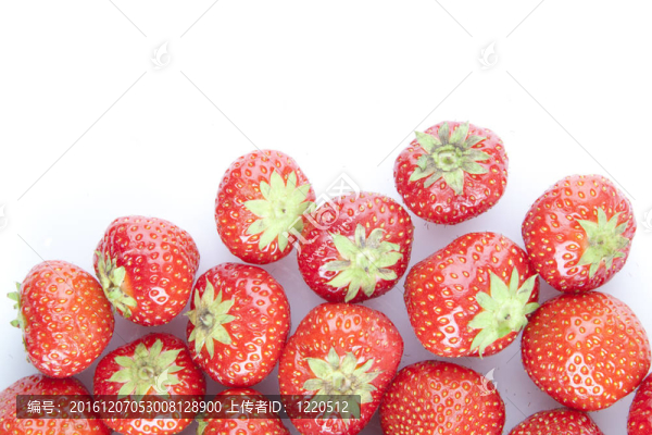 成熟的草莓