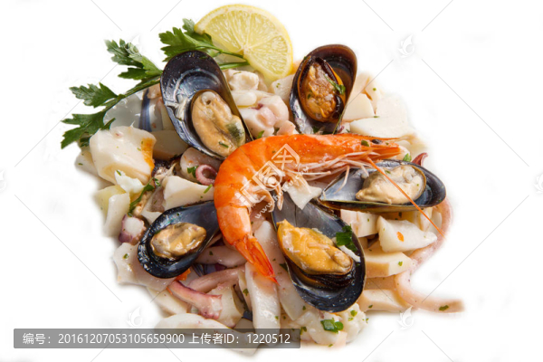 海鮮色拉