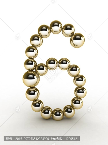 三維金珠數(shù)。