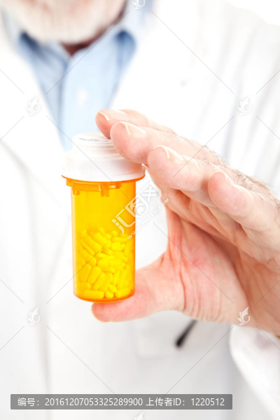 處方藥的特寫