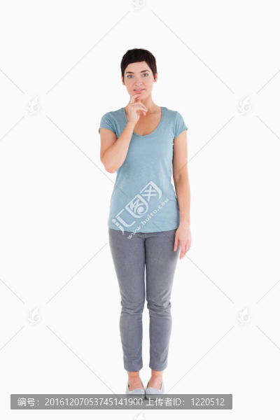 可疑女子冒充