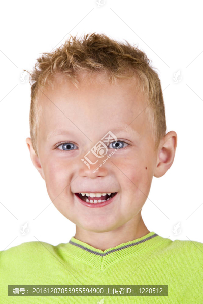小男孩肖像