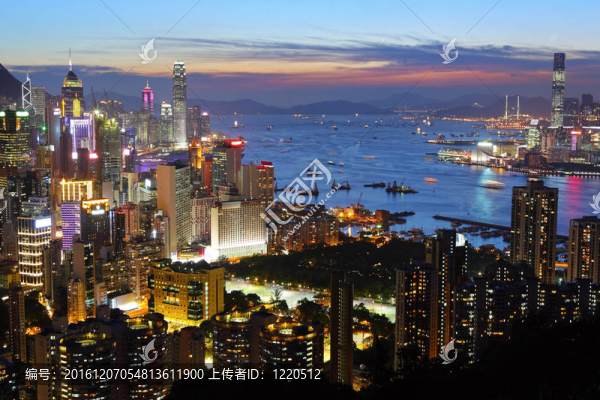 香港的夜晚