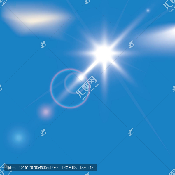 藍(lán)天上的太陽