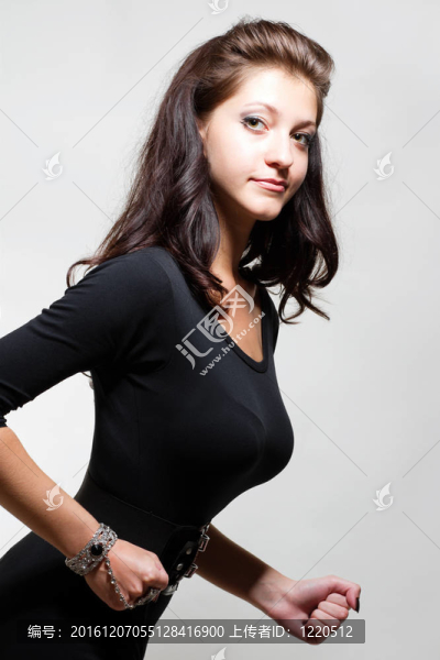 性感的黑色淑女