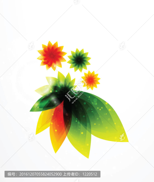 摘要花卉背景
