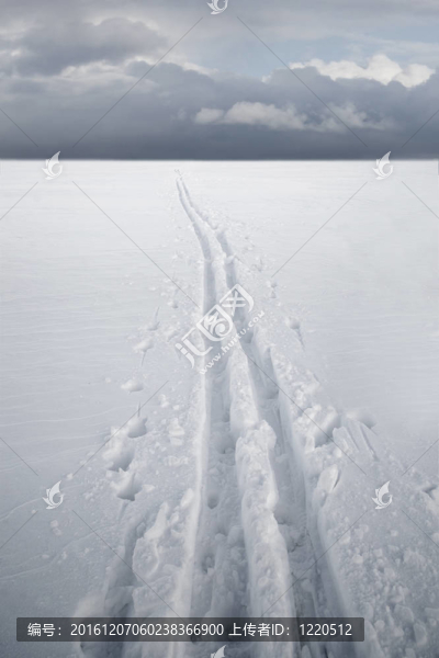 越野滑雪道