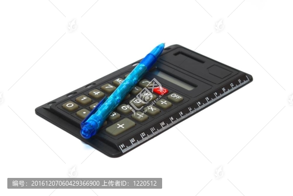 計算器，筆