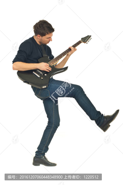 吉他跳舞人