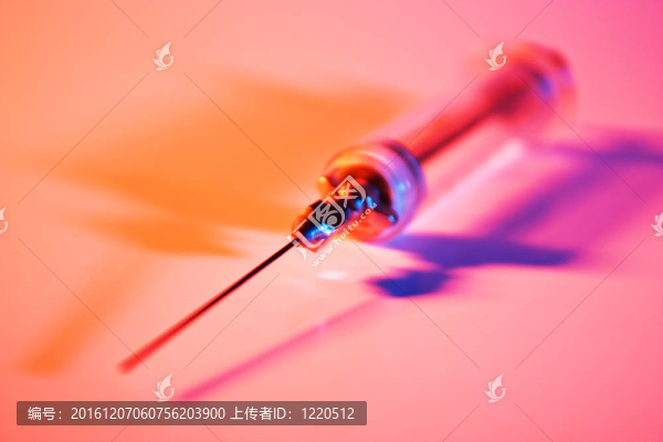 舊玻璃注射器
