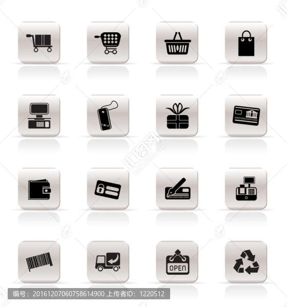 簡(jiǎn)單在線商店圖標(biāo)