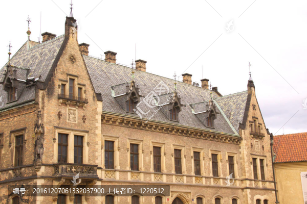 老布拉格城觀-老建筑
