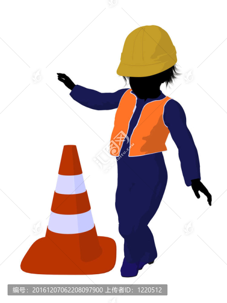 青少年建筑工人插畫(huà)