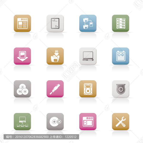 服務(wù)器端計算機圖標(biāo)