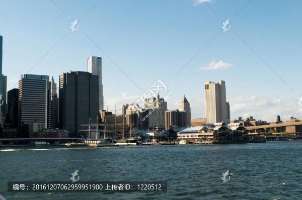 紐約市高摩天大樓全景