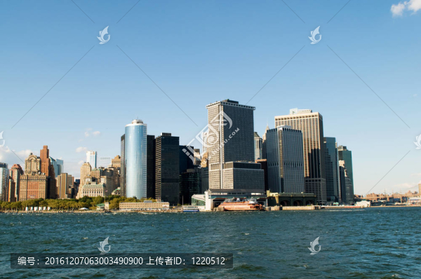 紐約市高摩天大樓全景
