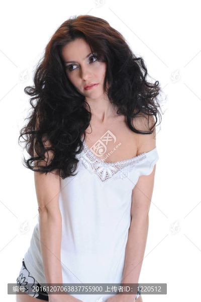 年輕的女人