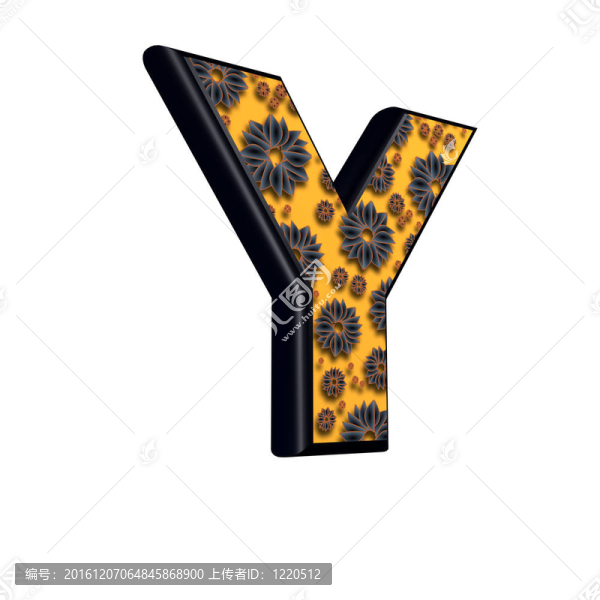 三維字母花藝設(shè)計(jì)