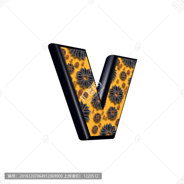 三維字母花藝設(shè)計(jì)