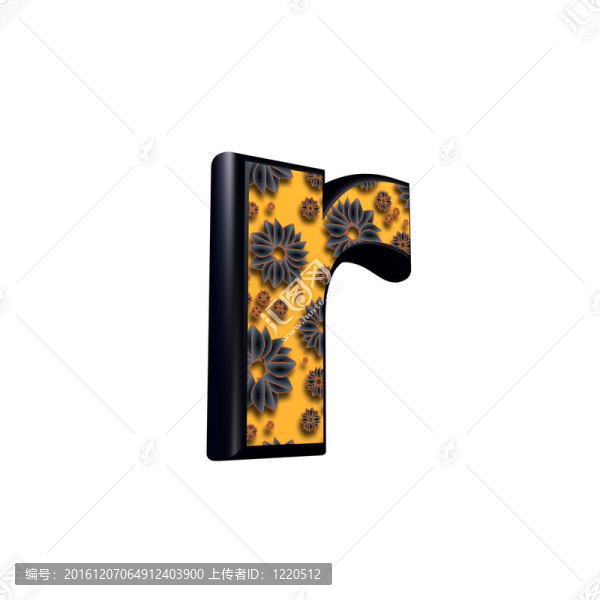 三維字母花藝設(shè)計