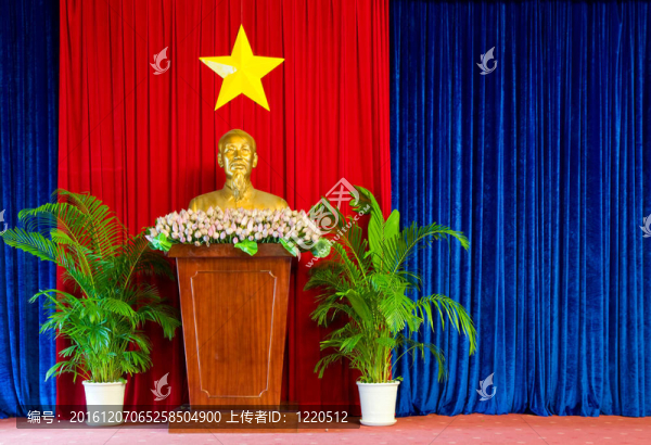 Ho,Chi,Minh的雕像