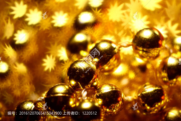 金色的星星背景