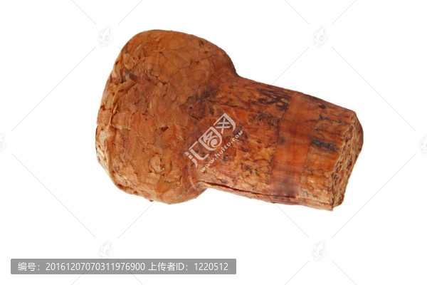 白色背景香檳香檳。
