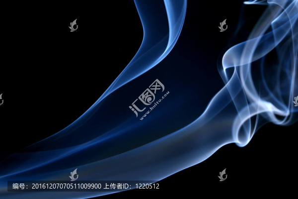 藍(lán)色的煙霧
