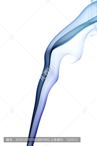 彩色的煙霧