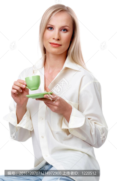 女人與杯