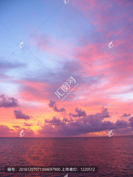 太平洋落日