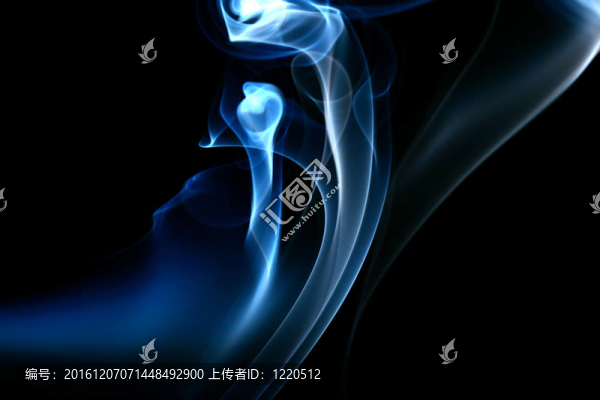 藍(lán)色的煙霧