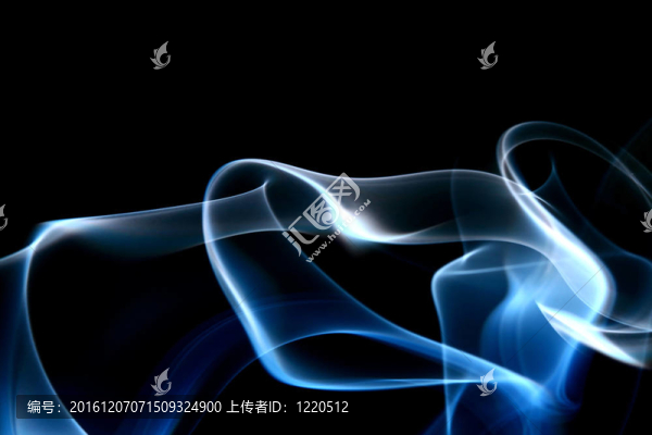 藍(lán)色的煙霧