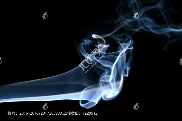 藍(lán)色的煙霧