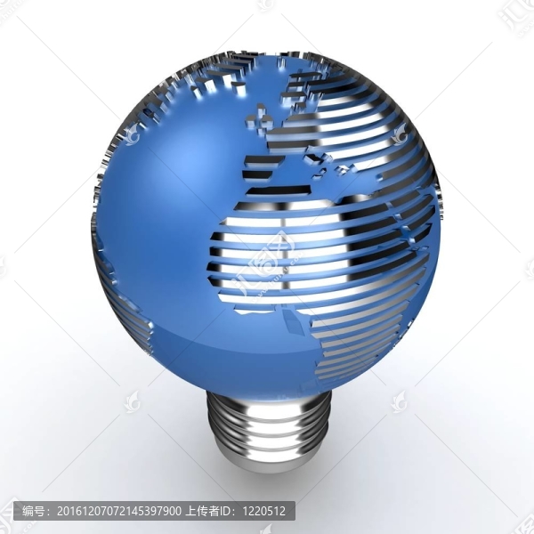 3D全球能源概念