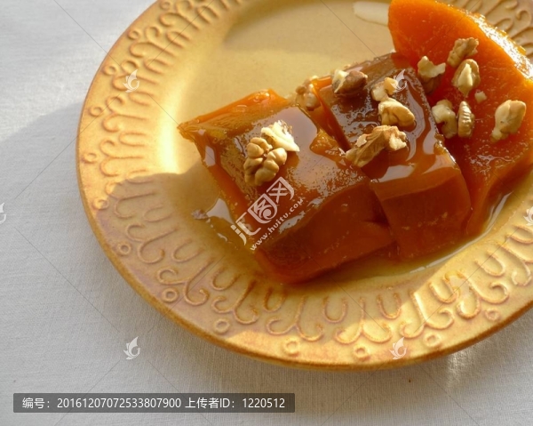 核桃南瓜甜點